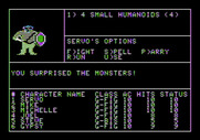 Wizardry: Proving Grounds of the Mad Overlord for Apple II - I surprised some monsters!