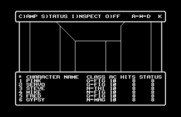 Wizardry: Proving Grounds of the Mad Overlord for Commodore 64 - Exploring the maze...