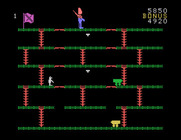 Cannonball Blitz for TI-99/4A - Round 2 is similar to round 2 of Donkey Kong.