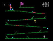 Cannonball Blitz for TI-99/4A - Game start.