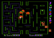 Jawbreaker for Apple II - Time to munch on the opponents!