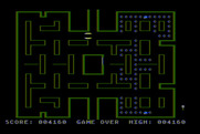 Jawbreaker for Atari 8-bit - Game over.