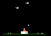 Sabotage for Apple II - Shoot paratroopers before they reach the ground!