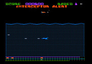Aquatron for Apple II - You can also go underwater...