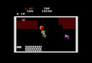 Super Pitfall for TRS-80 Color Computer - This balloon can carry you to new heights!