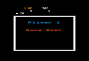 Super Pitfall for TRS-80 Color Computer - Game over.