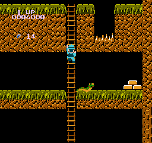 Super Pitfall NES / Famicom Screenshot: Some more treasures!