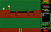 Super Pitfall for PC-8800 Series - Located a 1up! Always useful to collect these.