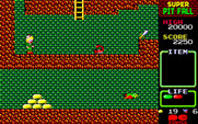 Super Pitfall for PC-8800 Series - Found an item!