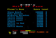 Z-89 for TRS-80 Color Computer - High scores.