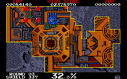 Volfied for IBM PC/Compatibles - I've been destroyed!