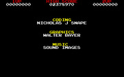 Volfied for IBM PC/Compatibles - Game credits.