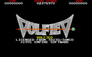 Volfied for IBM PC/Compatibles - Title screen.