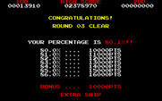 Volfied for IBM PC/Compatibles - Round 3 cleared.