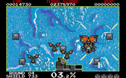 Volfied for IBM PC/Compatibles - Each round features a different enemy and landscape.