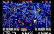 Volfied for IBM PC/Compatibles - Oh no, I've been destroyed!