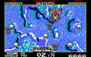 Volfied for IBM PC/Compatibles - Round 04 start.