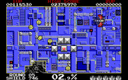 Volfied for IBM PC/Compatibles - Each round features different enemies and a different background.