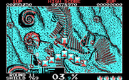 Volfied for IBM PC/Compatibles - Round 11 start.