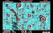 Volfied for IBM PC/Compatibles - Game start.