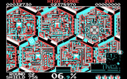 Volfied for IBM PC/Compatibles - Round 02 start.