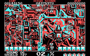 Volfied for IBM PC/Compatibles - Those blocks on the bottom get in the way, but are worth bonuses if enclosed.