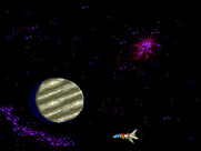 Volfied for Sega Genesis / Mega Drive - Introduction sequence.