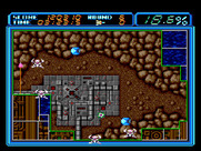 Volfied for Sega Genesis / Mega Drive - Opponents become quicker and more difficult...