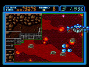Volfied for Sega Genesis / Mega Drive - Slowly filling the field...