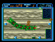 Volfied for Sega Genesis / Mega Drive - Game start.
