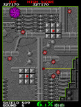 Volfied for Arcade - Drawing a line, but enemies are closing in!