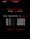 Volfied for Arcade - Bonus for level completion...