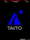 Volfied for Arcade - Taito logo screen.