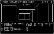 Wizardry: The Return of Werdna - The Fourth Scenario for IBM PC/Compatibles - Exploring the dungeon...