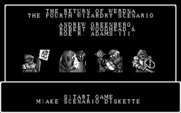 Wizardry: The Return of Werdna - The Fourth Scenario for IBM PC/Compatibles - Title screen.