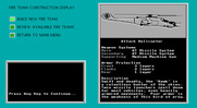FireTeam 2200 for IBM PC/Compatibles - Information on the attack helicopter.