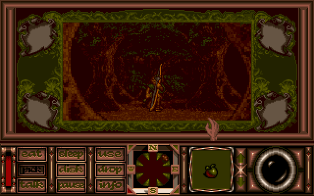 Obitus Amiga Screenshot: I encountered someone...