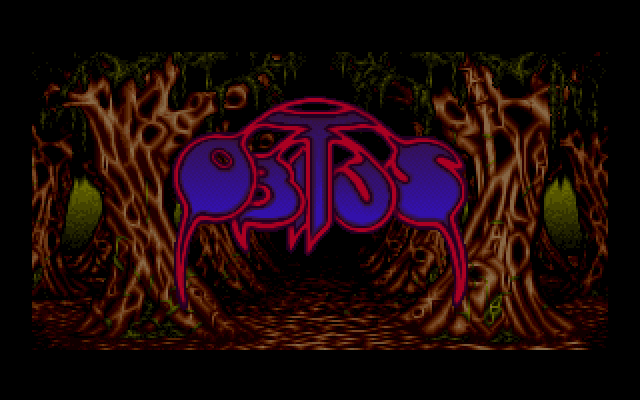 Obitus Amiga Screenshot: Title screen.