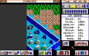 Breach 2 for Amiga - Game start.