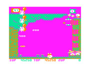Pooyan for TRS-80 Color Computer - Round 3; I've been hit!
