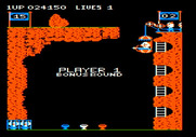 Pooyan for Apple II - Bonus round time!