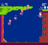 Pooyan for NES / Famicom - Game start.