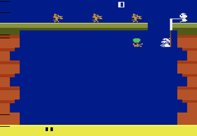 Pooyan Atari 2600 Screenshot: Game start.