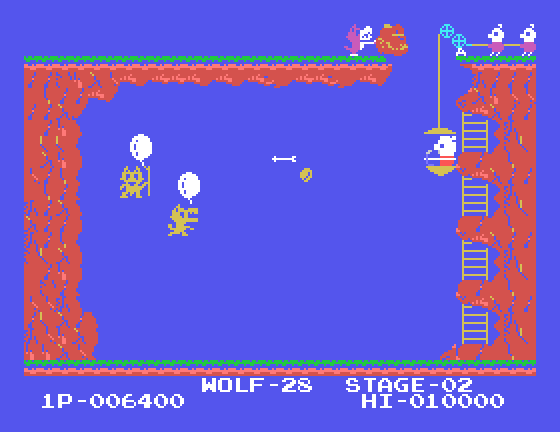 Pooyan Sord M5 Screenshot: A wolf is trying to push the rock...