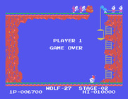 Pooyan for Sord M5 - Game over.