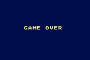 Pooyan for Atari 8-bit - Game over.