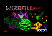 Wizball for Amstrad CPC - Loading screen.
