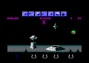 Wizball for Amstrad CPC - Bouncing through the levels...