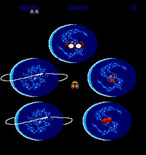 Journey for Arcade - Planets with instruments acquired show up with a ring.