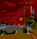 Satan's Hollow for Arcade - Too slow...I lost another ship.